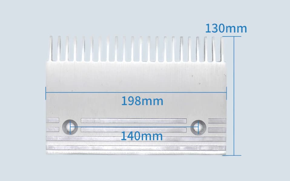 Aluminum Comb Plate - 3