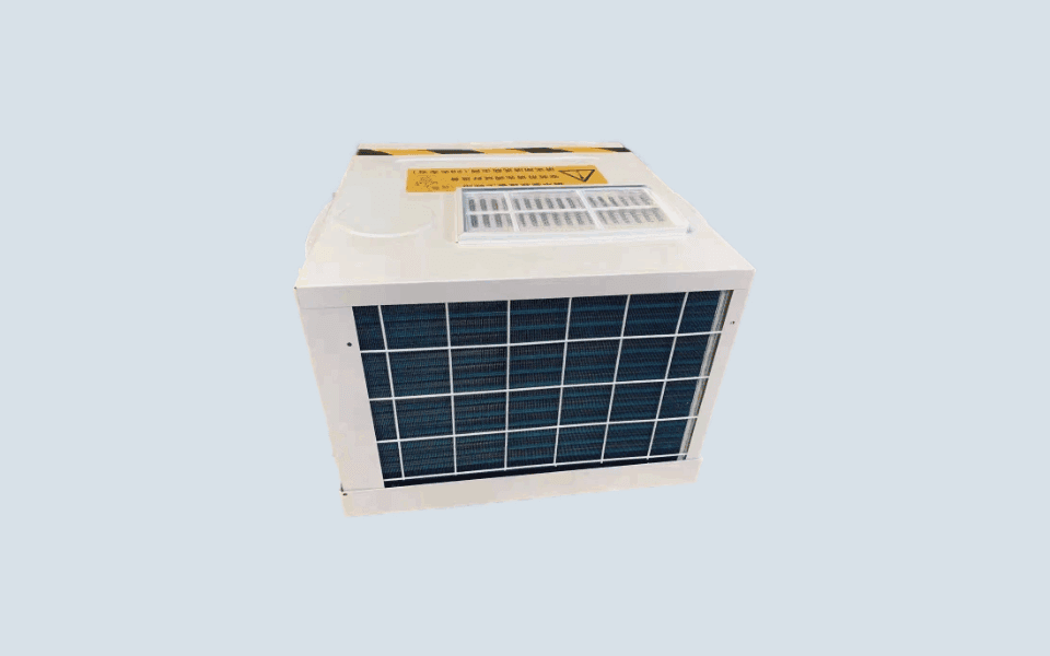 Elevator air conditioner back view
