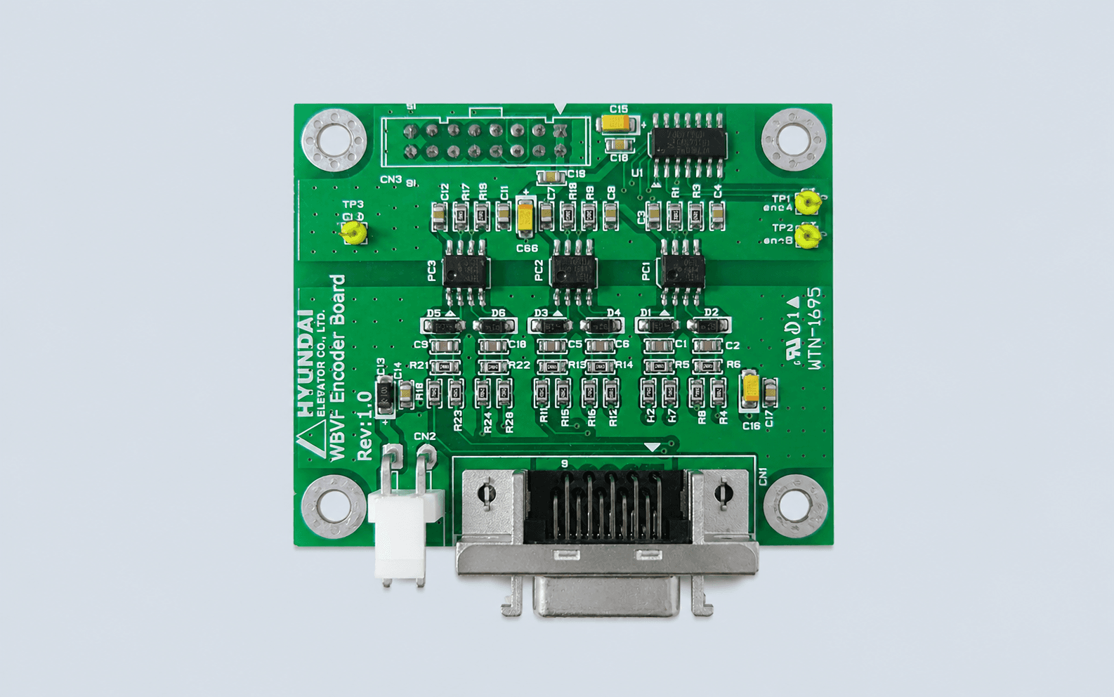 Hyundai WB100 WBVF SIN ISO Encoder Board - 2