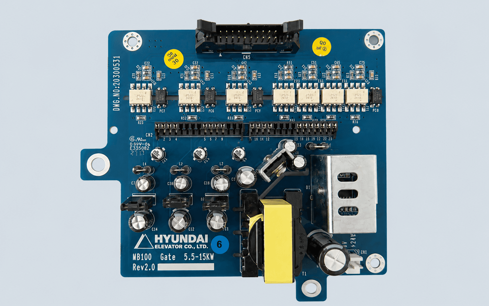 Hyundai WB100 Gate 5.5-15KW Inverter Gate Board