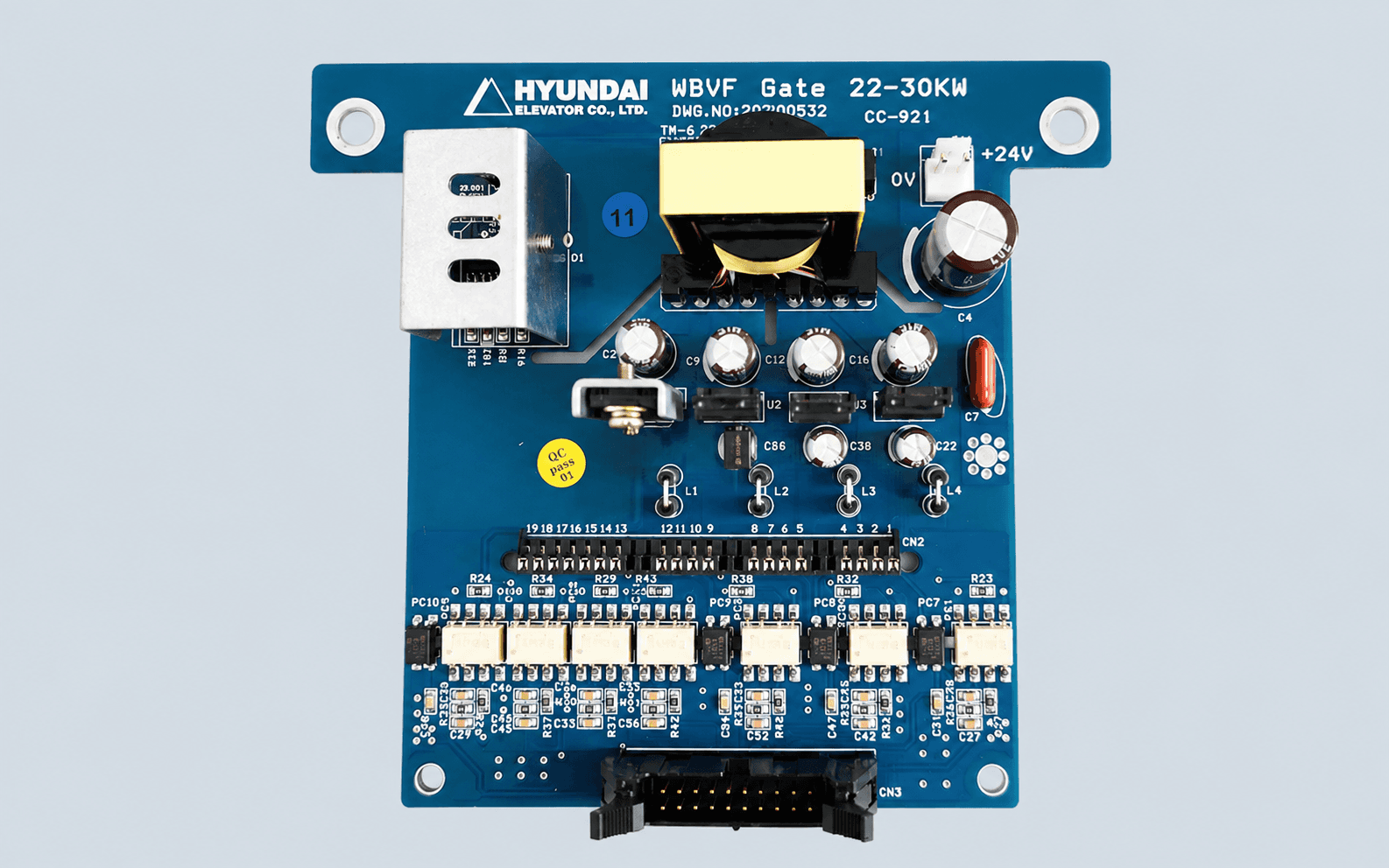Hyundai WB100 WBVF GATE 22-30KW Inverter Gate Board