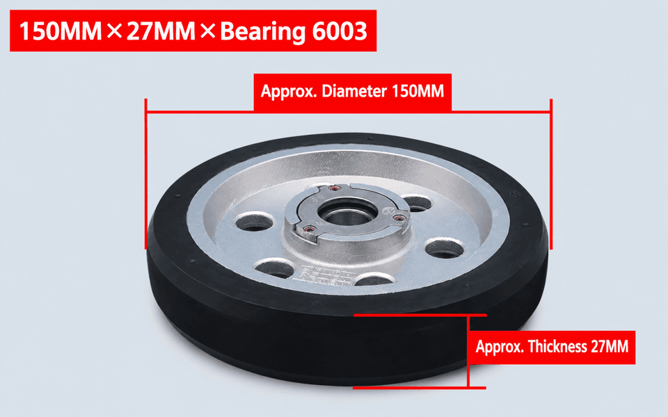 KONE 150×27 / 150×38 6003 High-Speed Roller Guide Shoe  - 3