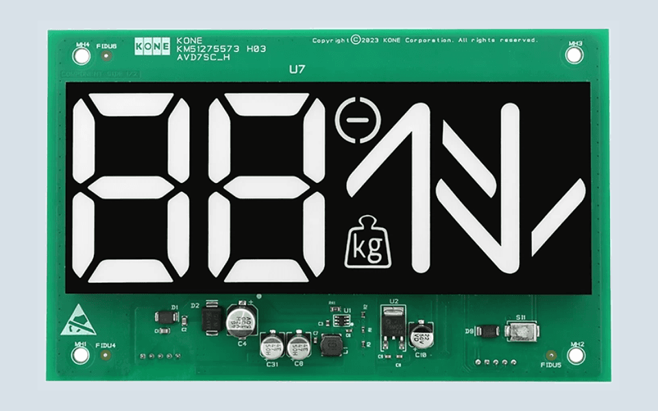KONE KM51275572G01 / KM51275572G02 / KM51275573H01 Elevator Electronic Board - 1