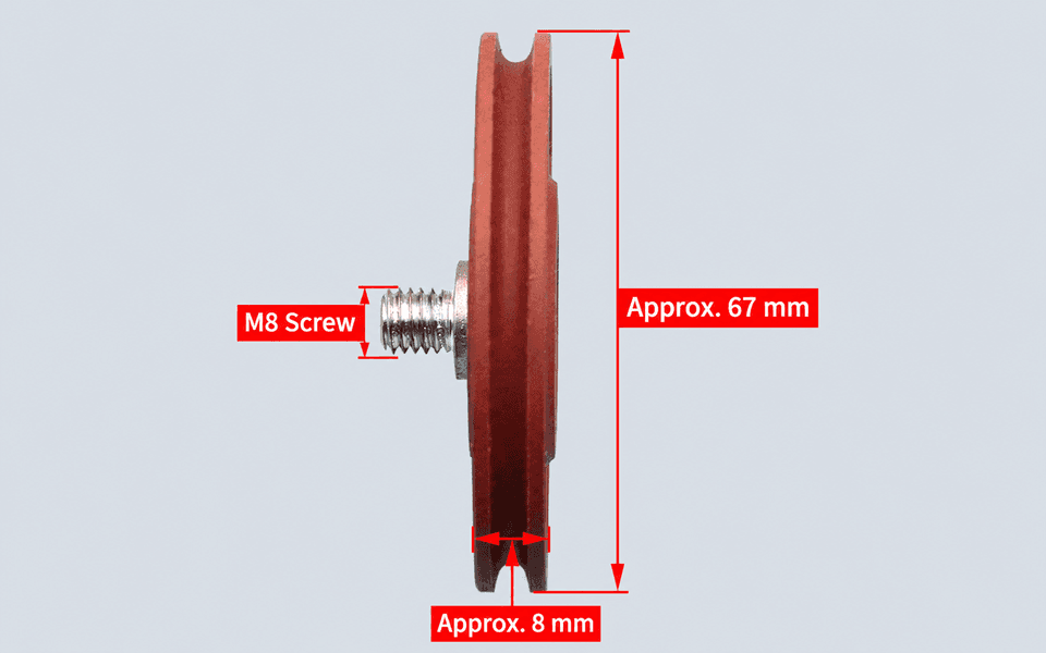 KONE Elevator Roller 67*8*6001Z - 4