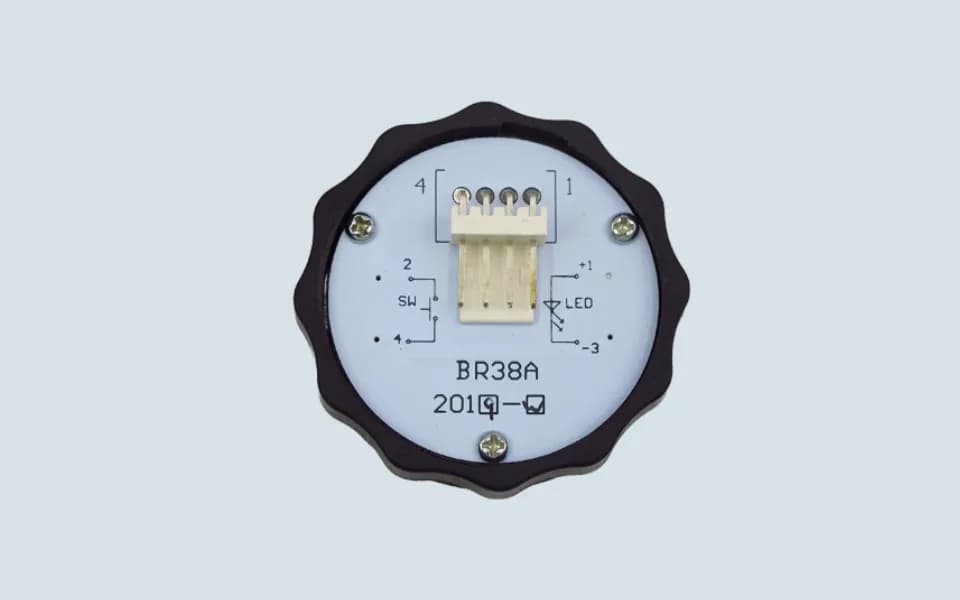 BR38A KAN-JB0619 Mitsubishi Elevator Button - 4