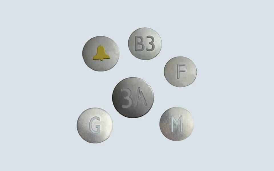 C5MS1PW12D C5MS1W12D C5MS1B12D KANJ1810B Mitsubishi Elevator Button - 4