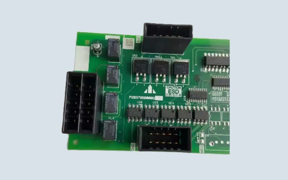 P203795B000G01 P203714B000G03 Mitsubishi Elevator Fire-Fighting Z1 Board - 3