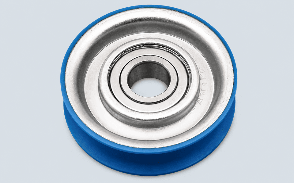 OTIS Door Single-Groove Roller 85×20×6204ZZ - 3