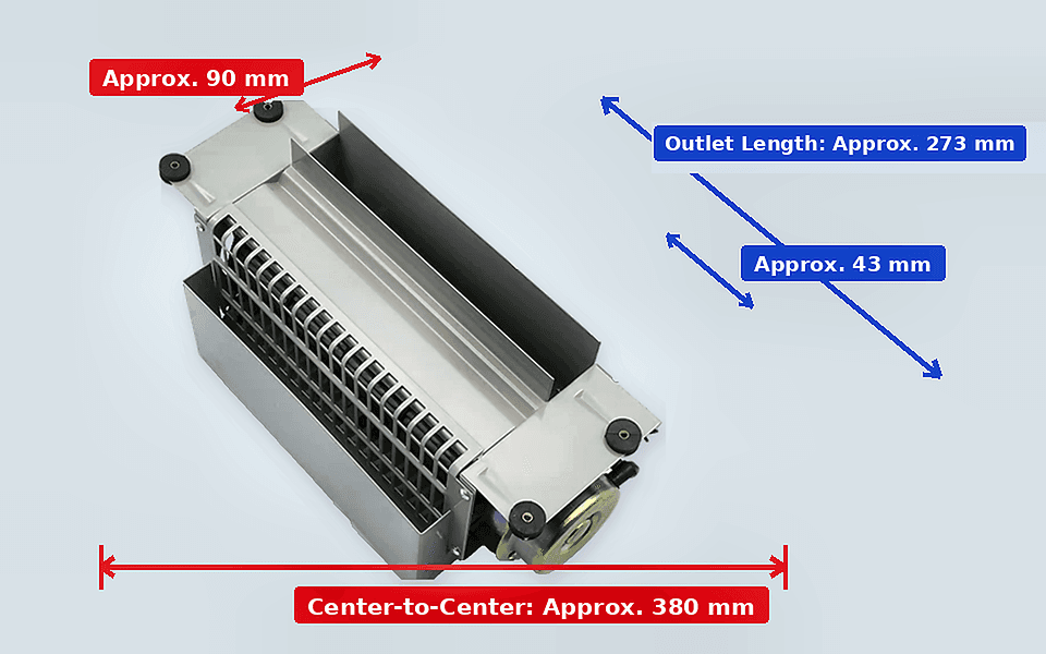 ThyssenKrupp Elevator Cabin Fan FB-9B - 4