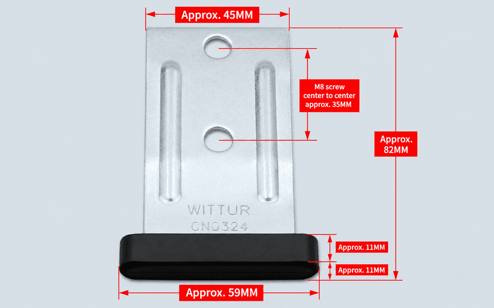 Wittur Door Shoe CN0324 - 2