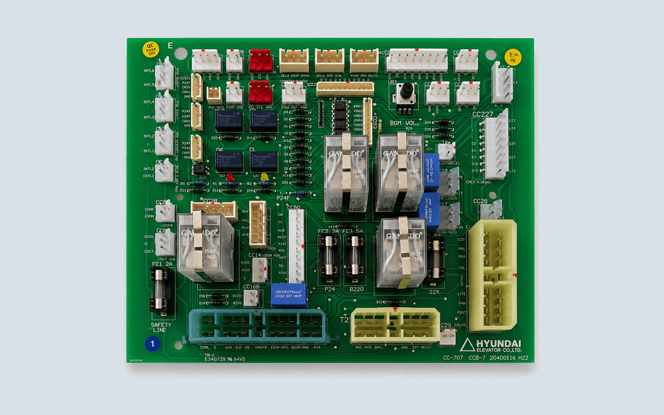 Hyundai CCB-7 20400116 H22 Car Top Interface Board
