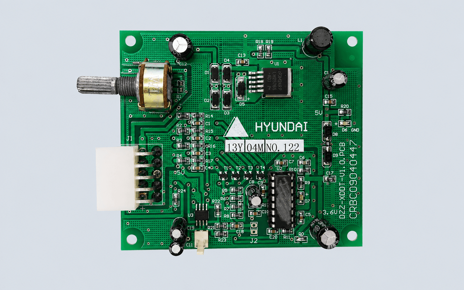 Hyundai DZZ-XDDT-V1.0 PCB Arrival Gong Board