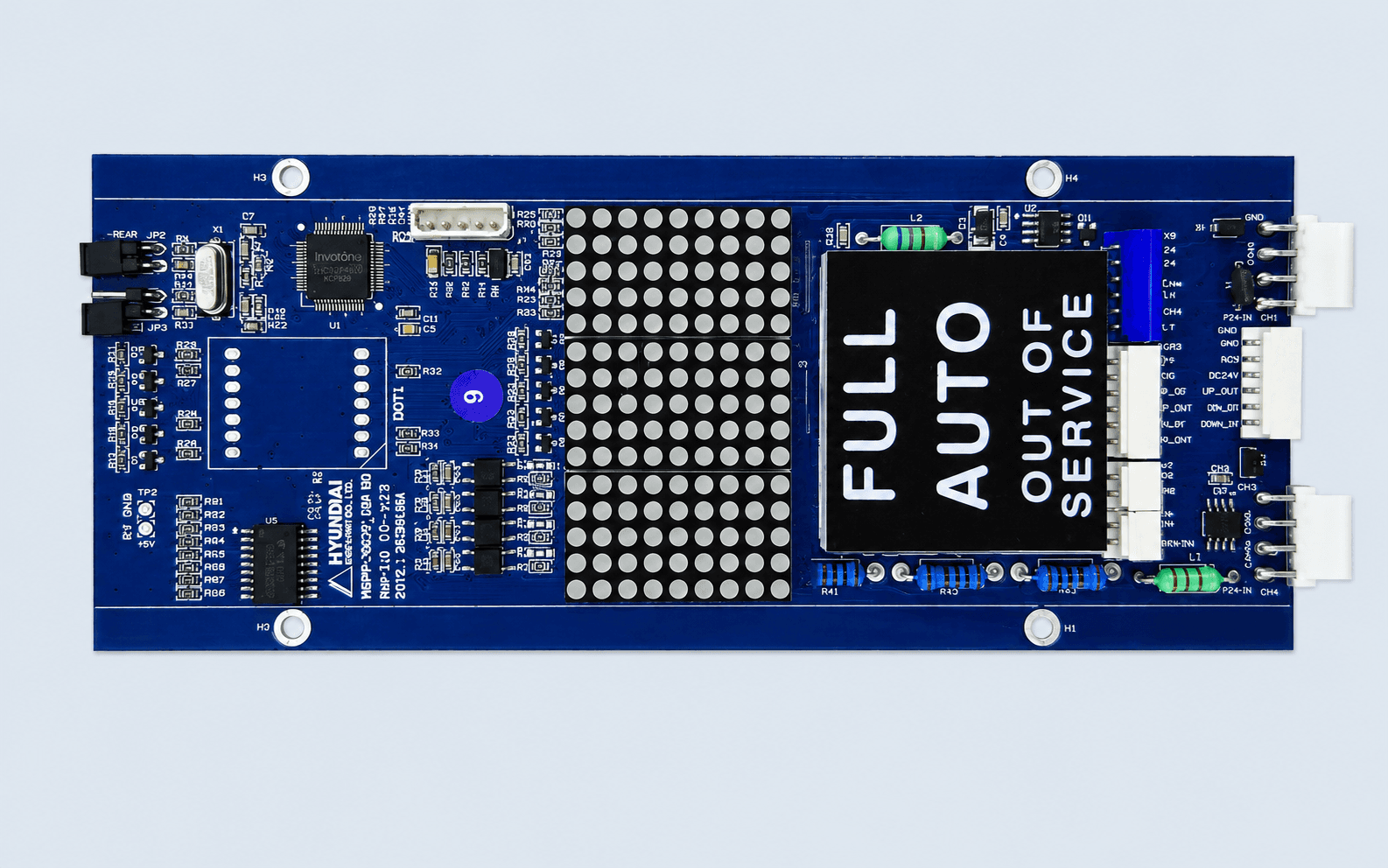 Hyundai WBVF-3DOT_HIP BD Display Board
