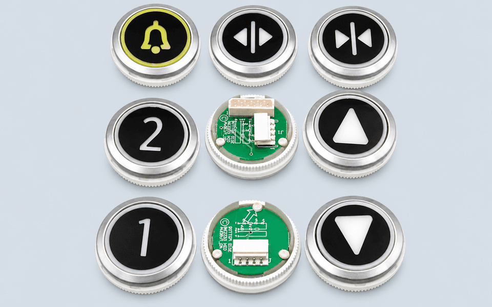 KONE KDS50 & KDS300 Button - 1