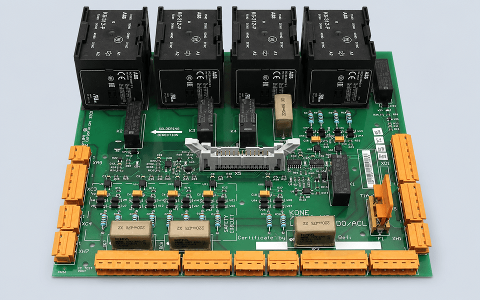 KONE KM713160G01 713163H03 H04 H05 H06 LCE230 ADO Board - 1