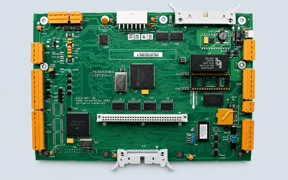 KONE KM763640G01 KM763643H03 H04 LCECPUnc Board - 1