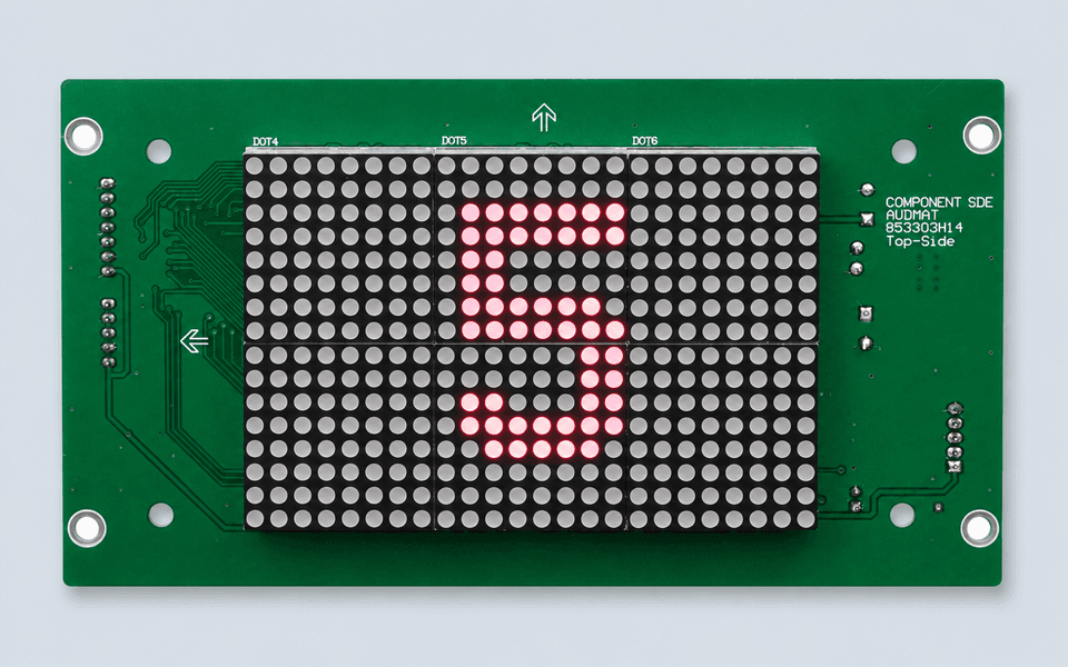 KONE KM853300G01 G04 G11 G14 KM853303H03 AVDMAT Display Board - 1