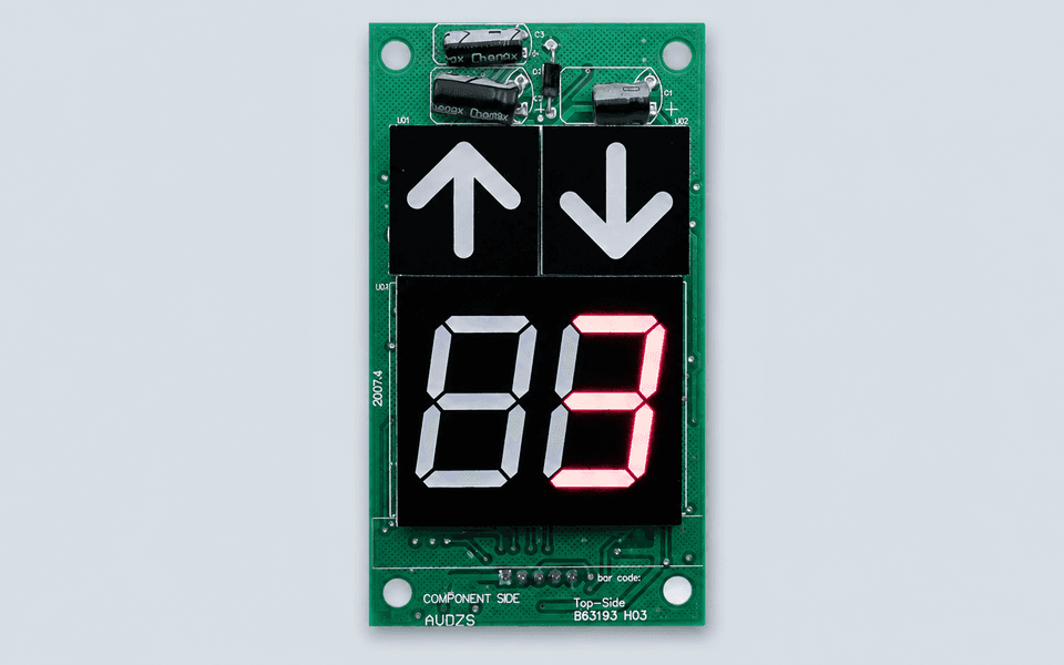KONE KM863190G01 KM50017288G11 AVD7S Landing Indicator Board