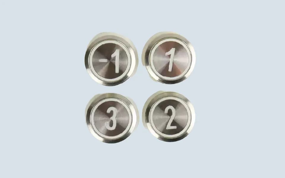 DA511G01 MTD511 Mitsubishi Elevator Button - 1
