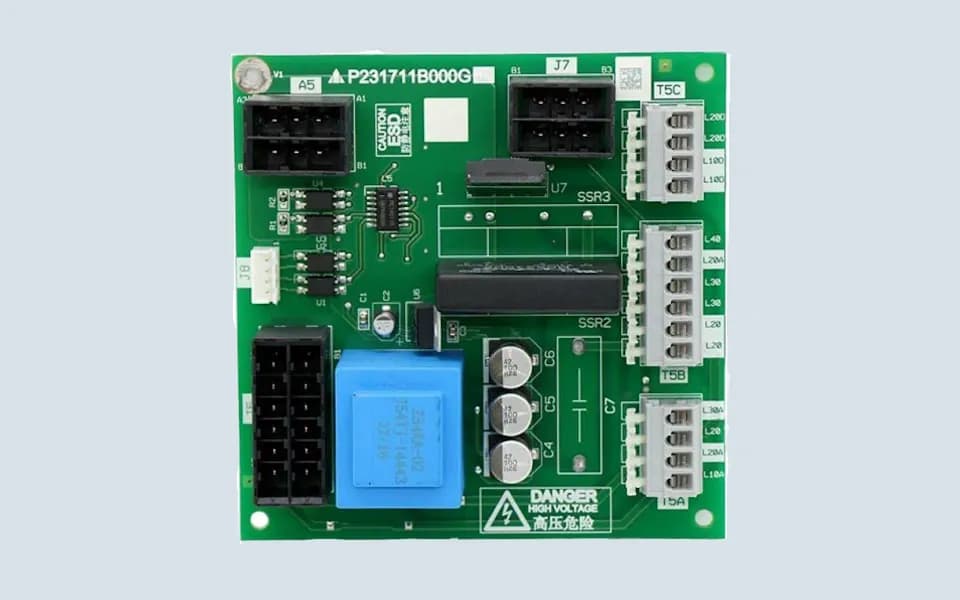 P231711B000G01 / P231711B000G02 Mitsubishi Car-Top Door Operator Interface Board