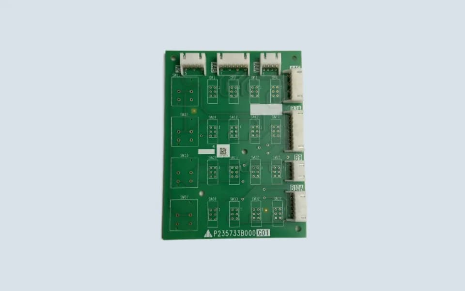 P235733B000G01 LHS-461A LHS-451A Mitsubishi Elevator COP / Inspection Control Board Repair