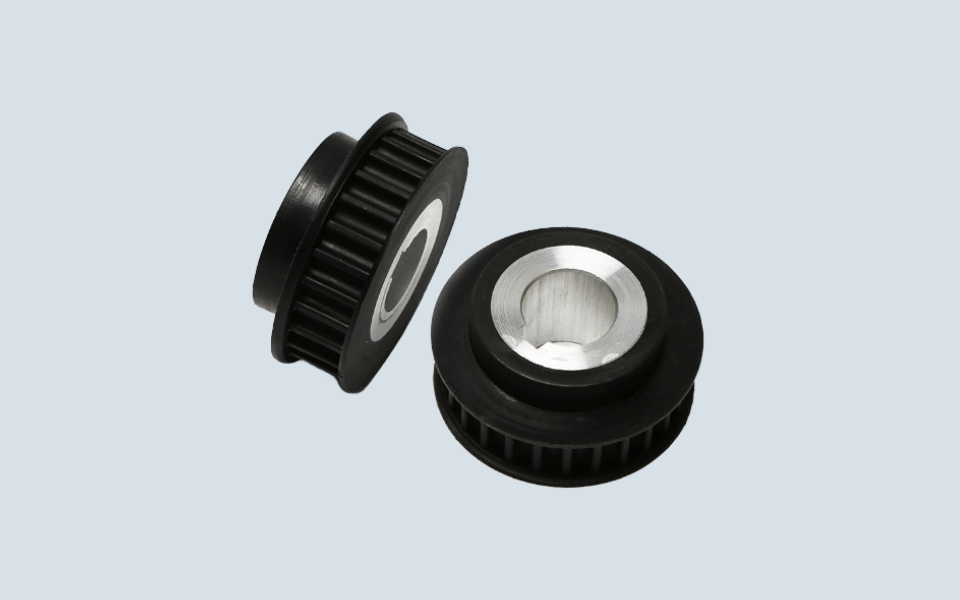 Selcom door drive wheel side view