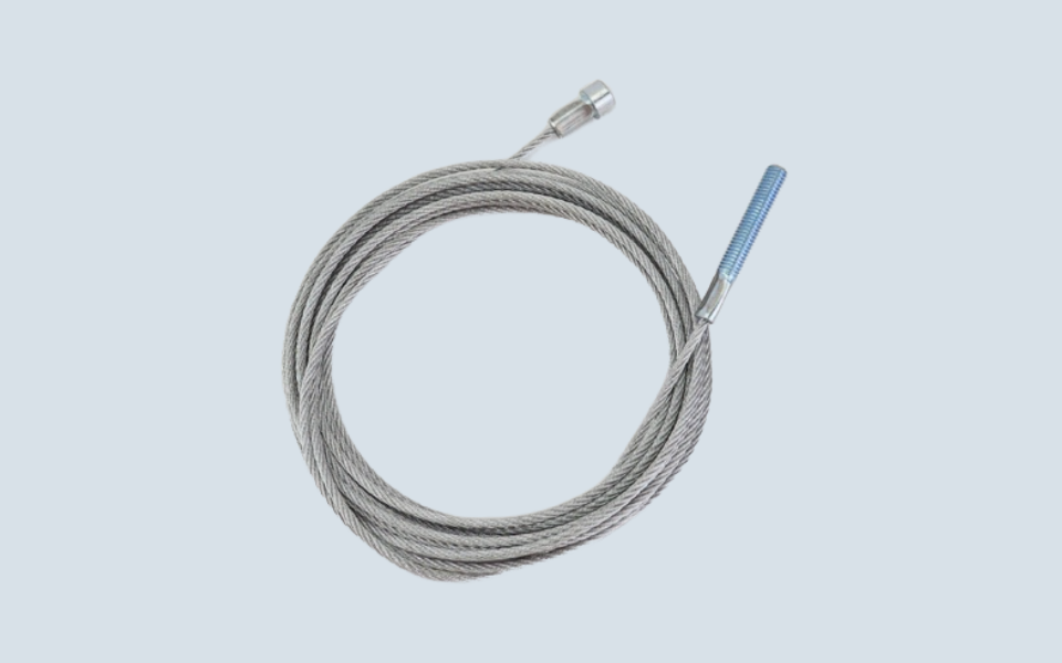 Selcom door motor steel rope side view
