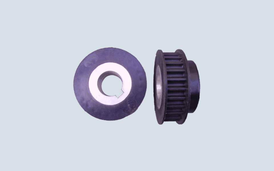 Selcom door drive wheel detail view
