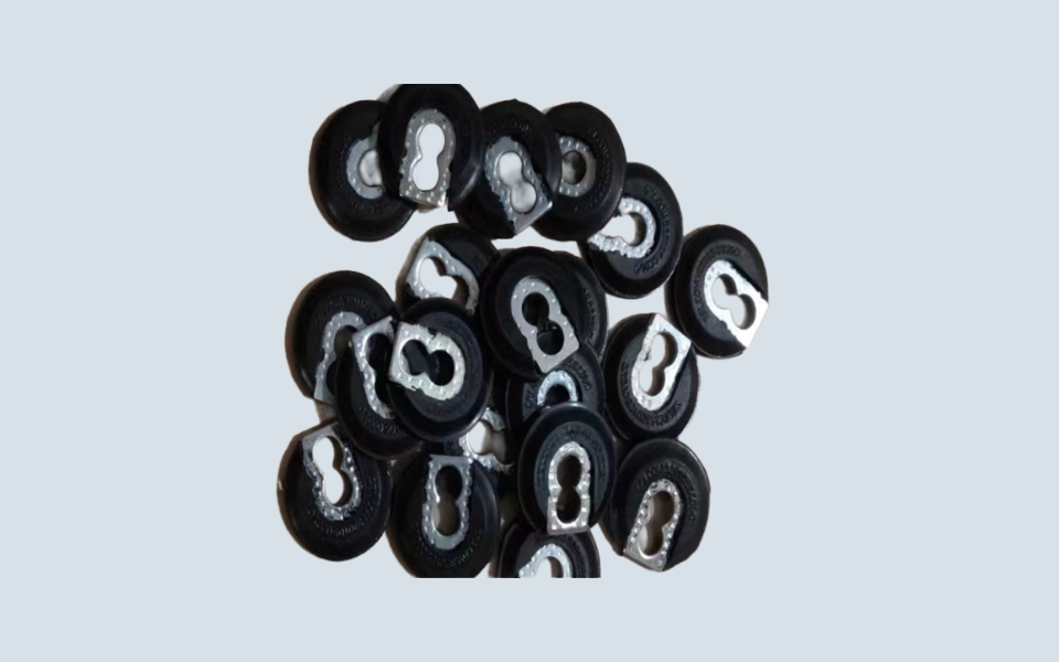 Selcom landing door cushion 3201.05.0001 side view
