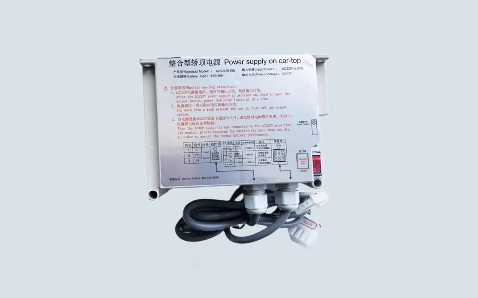 power-supply-on-car-top