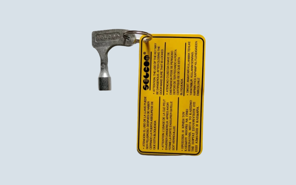 Selcom triangle key detail view