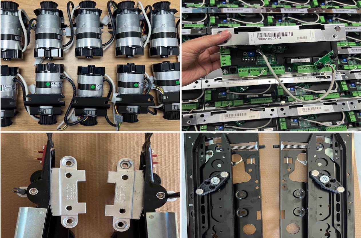 Selcom Elevator Door Parts Shipment to Saudi Arabia and Jordan